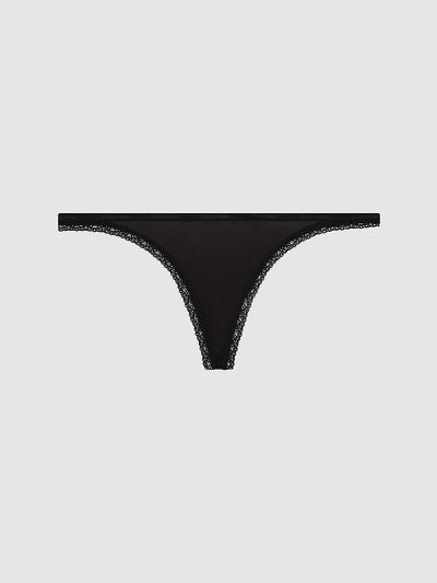 Calvin Klein Underwear HU252416 | Calvin Klein Bottoms Up Női Tanga Fekete